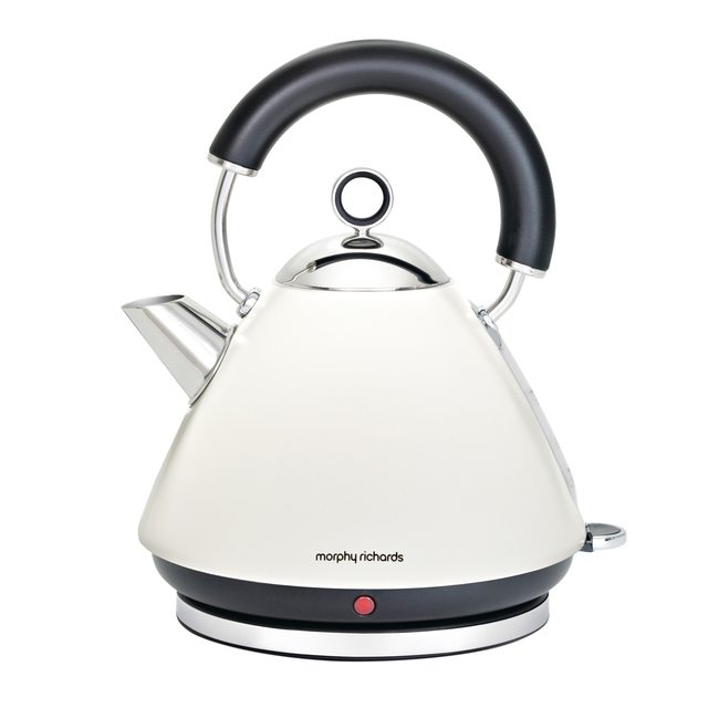 Morphy Richards 102005 Accents Traditional Kettle 1.5L, White ...