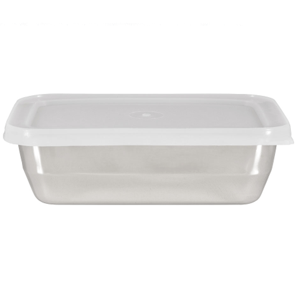 Unbreakable Glass Food Container Square 490 ml RP523 GLASSLOCK